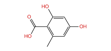 4,6-Dihydroxy-2-methylbenzoic acid